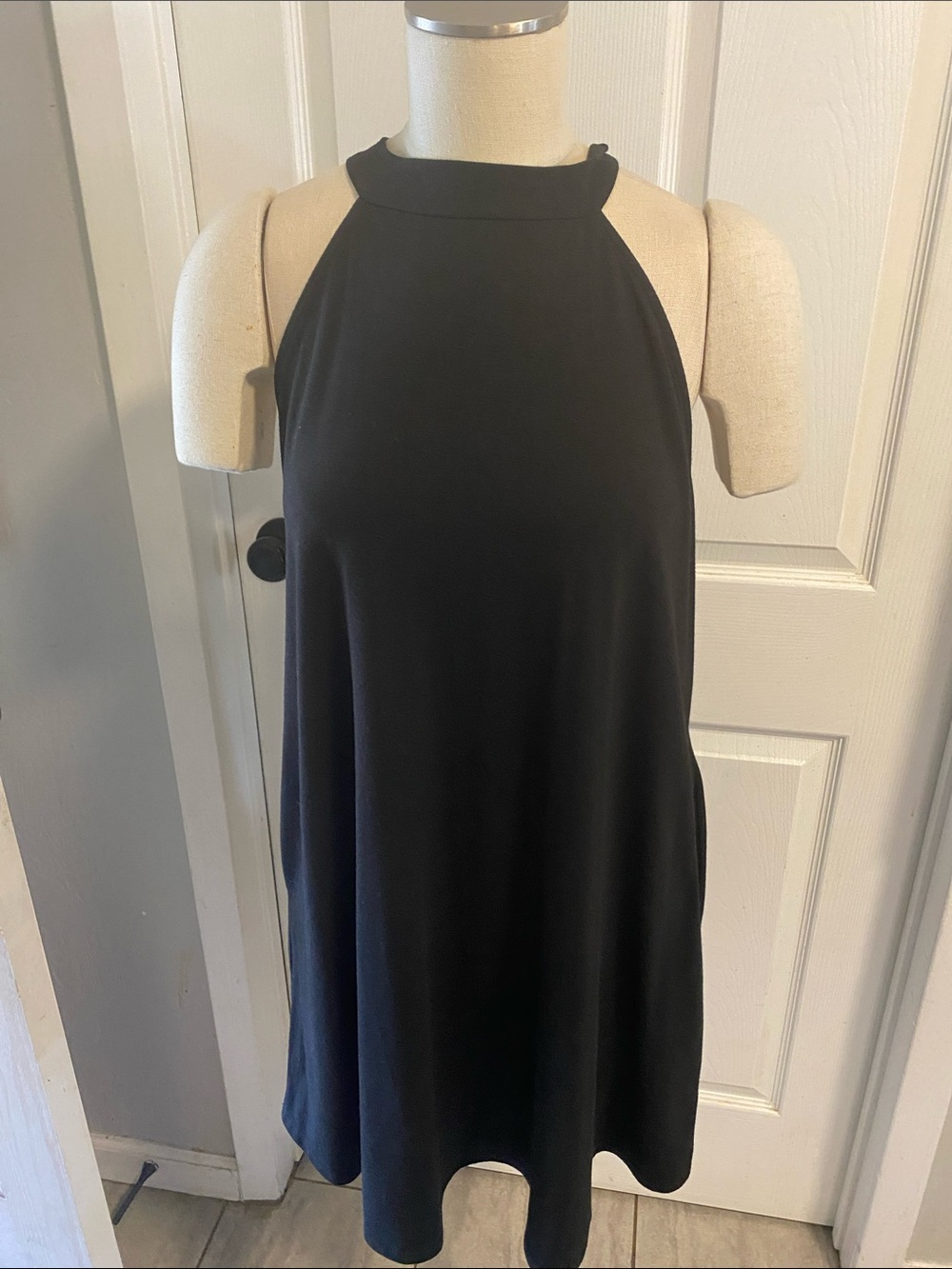 MTS Black dress sleeveless size L
